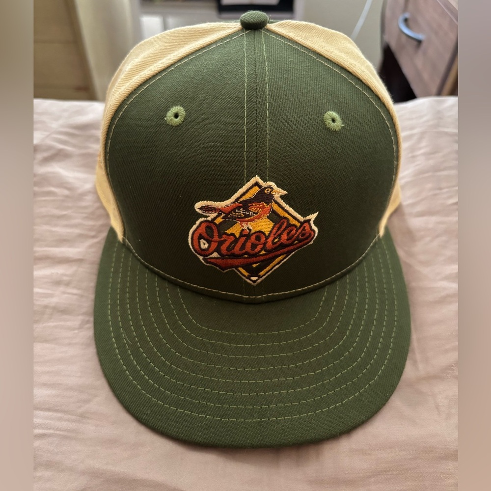 Orioles Baseball Hat 59Fifty Fitted Cap 50th Anniversary